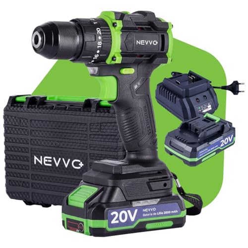 Furadeira de Impacto Brushless 20V 3/8 1800Rpm 75Nm 20 Níveis